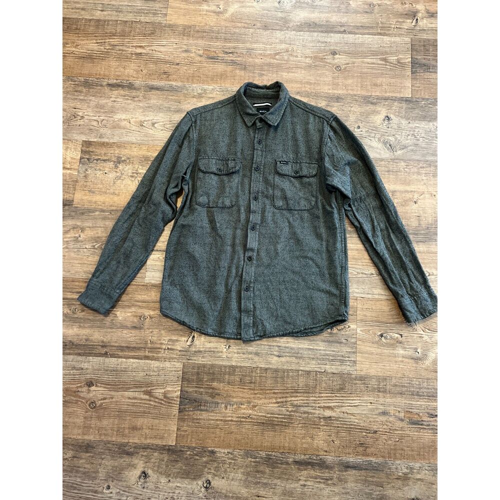 RVCA Long Sleeve Button Down